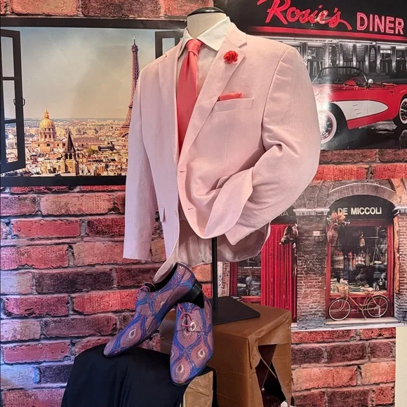 Chaps Light Pink Coat